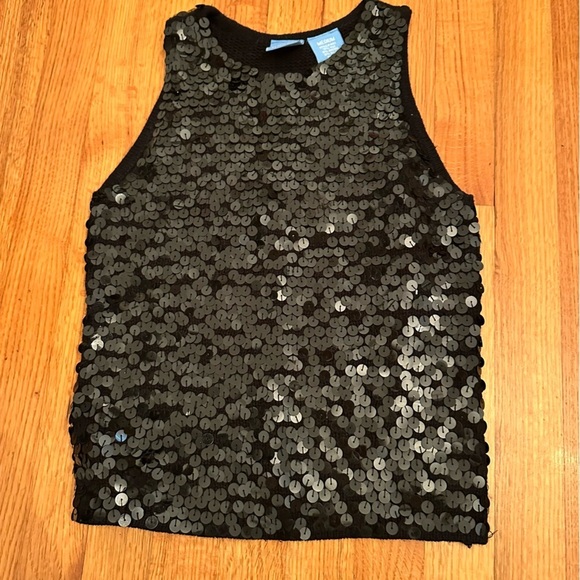 by the next Era Tops - by next era Silk-Angora Sequin Knit Tank Size M (#2)
